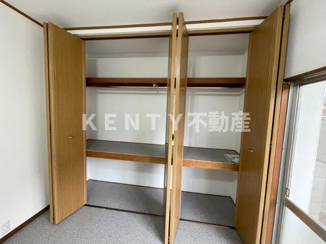 収納　収納があります