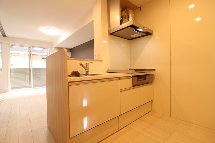 キッチン　システムキッチン設置済みでお料理楽しい☆