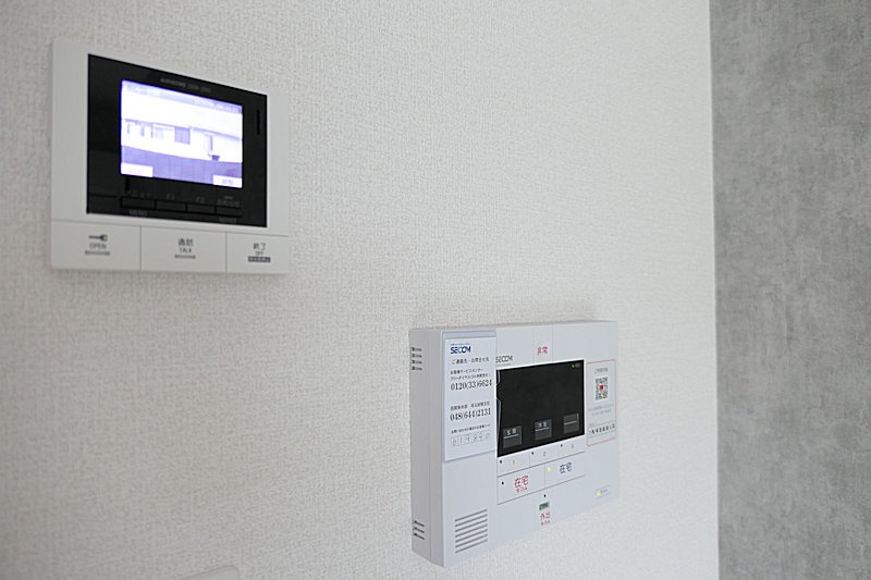 セキュリティ　急な来訪者にも安心のモニターホン＋ホームセキュリティ！