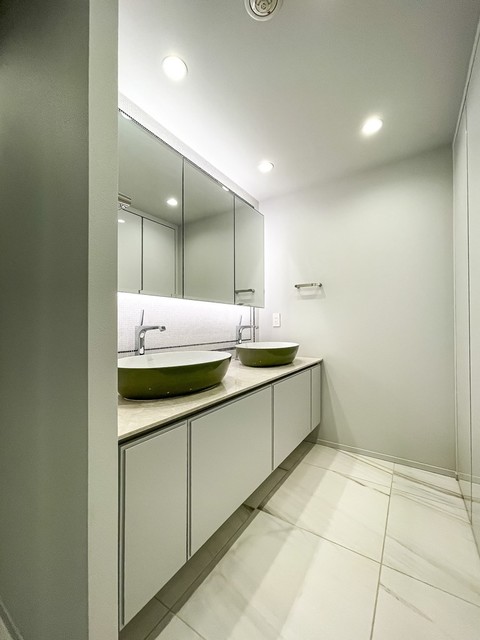 洗面設備　※写真は同タイプ住戸です。