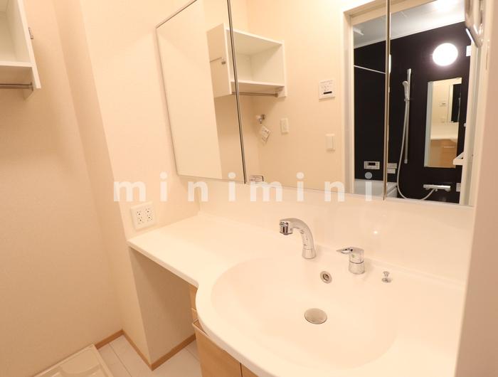 洗面設備　※写真は別号室のものですので現状優先とさせていただきます