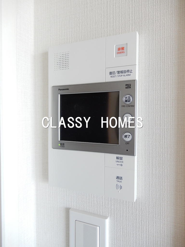 セキュリティ　2020年竣工　メゾンドアーク南大井：モニター