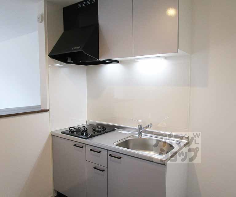 キッチン　２０２号室の写真です。