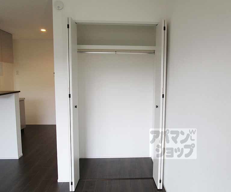 収納　２０２号室の写真です。