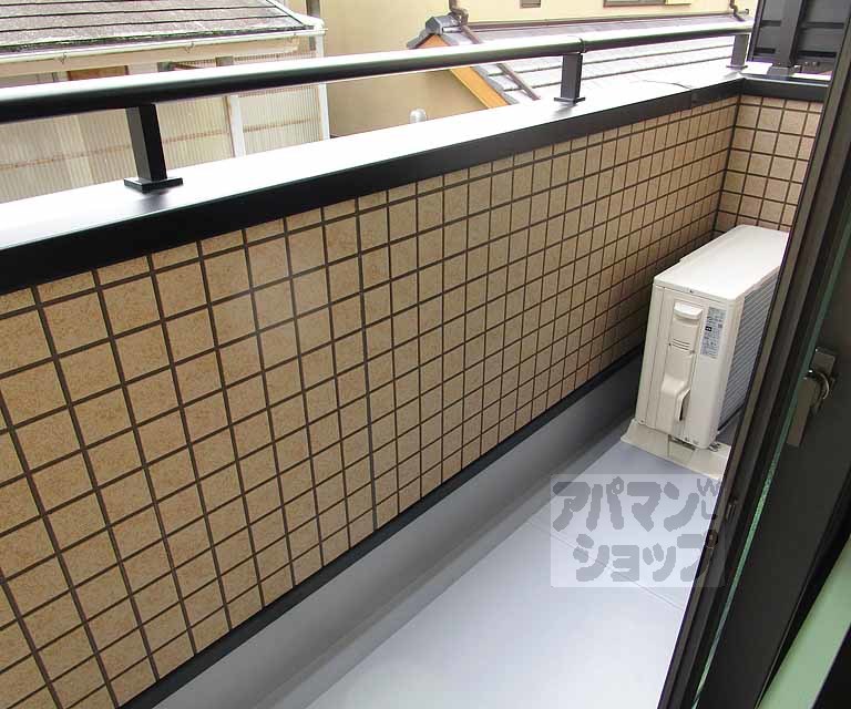 バルコニー　２０２号室の写真です。