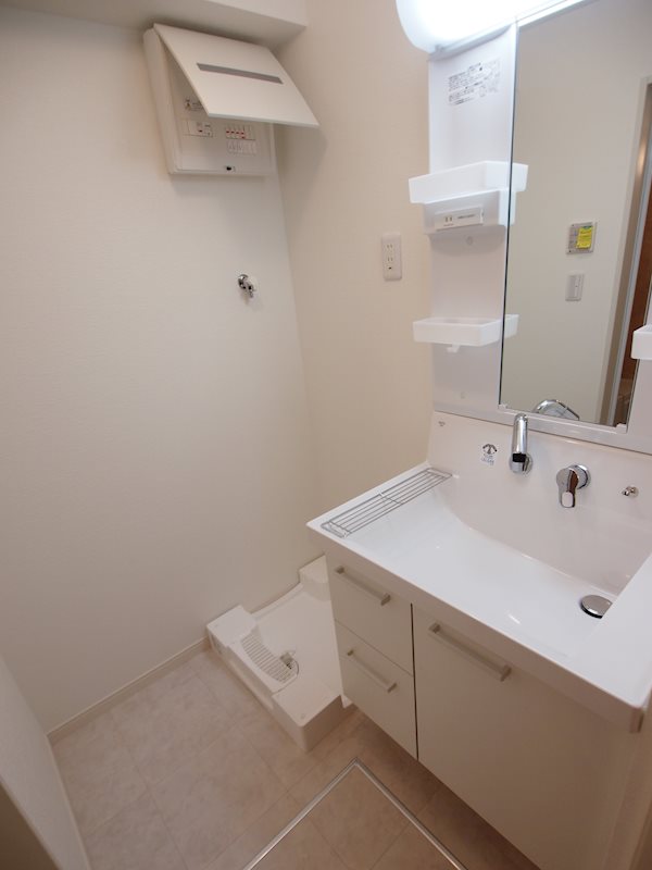 洗面設備　洗面所です