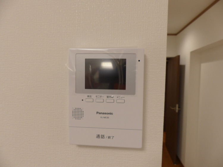 その他設備　モニター付インターホン