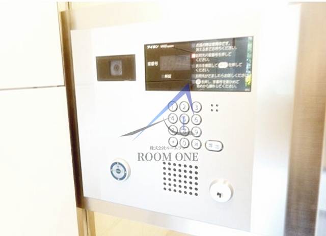 セキュリティ　オートロックです。