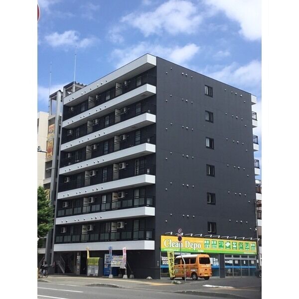 建物外観　★人気デザイナーズMS！★ガス安くん対応物件！エアコン完備！