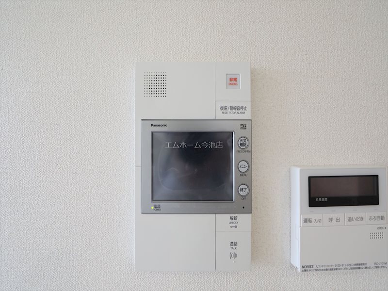 セキュリティ　TVモニター付インターホン