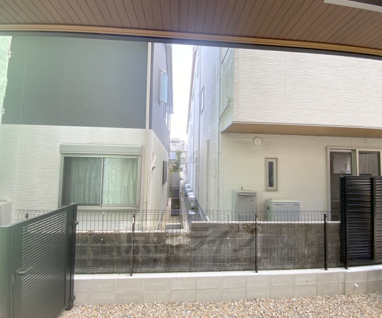 眺望　専用庭からの景色です。