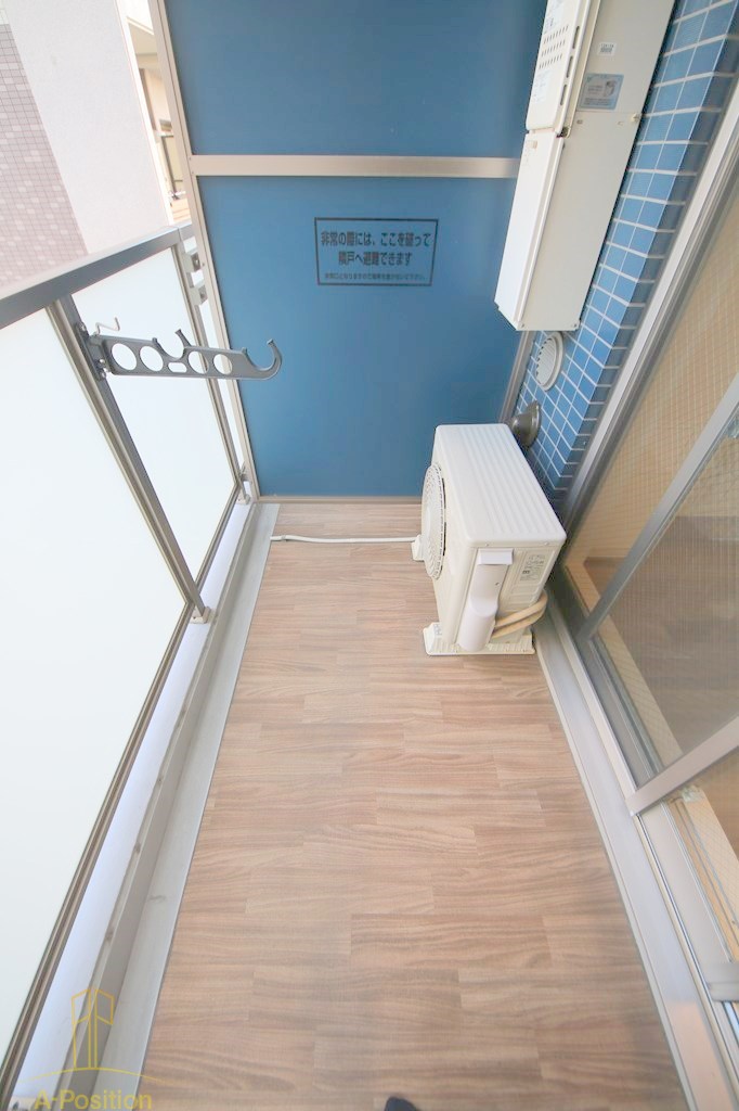 バルコニー　プレサンス難波フィールド