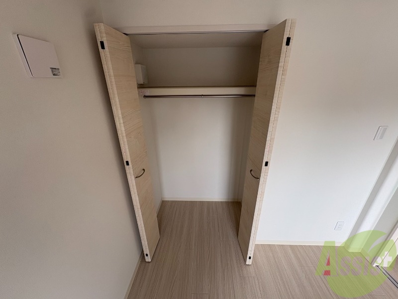 収納　収納もバッチリあるのでお部屋が片付きますよ！