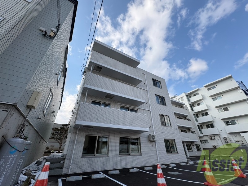 建物外観　札幌市白石区「ＢｌａｎｃＴｅｒｒａｃｅ白石」