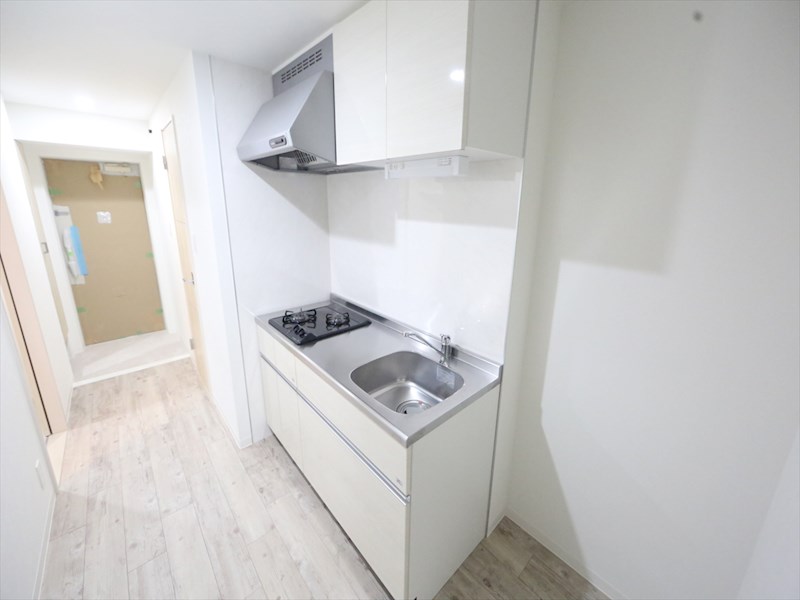 キッチン　システムキッチン（ガス2口コンロ付）