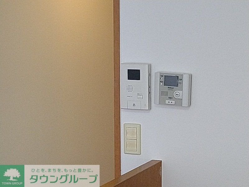 セキュリティ　モニターホン標準設置