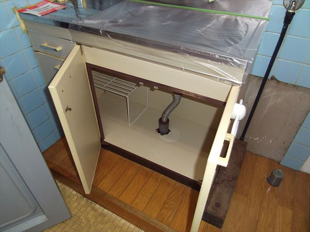 キッチン　キッチン下部収納