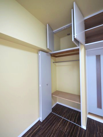 収納　お洋服の収納に便利なクローゼット