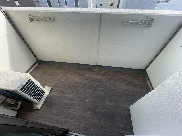 バルコニー　落ち着いた時間を過ごせるバルコニーです