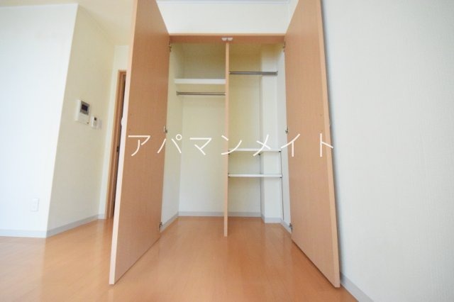 収納　収納スペースも充実しています