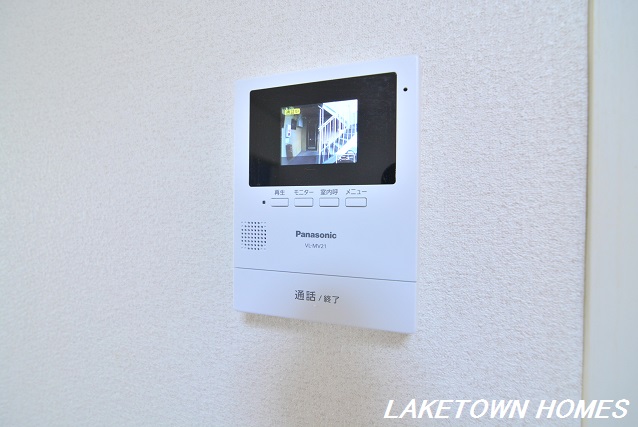 セキュリティ　モニター付インターホンです。