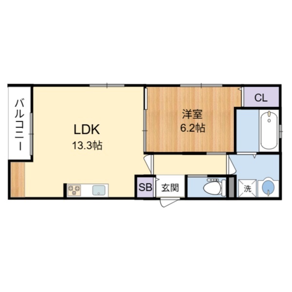 グランテラス楪の間取り