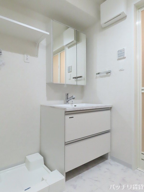 洗面設備　※同型タイプ写真の為、現状優先。初期費用分割可能