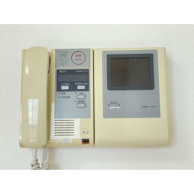 セキュリティ　インターホンです