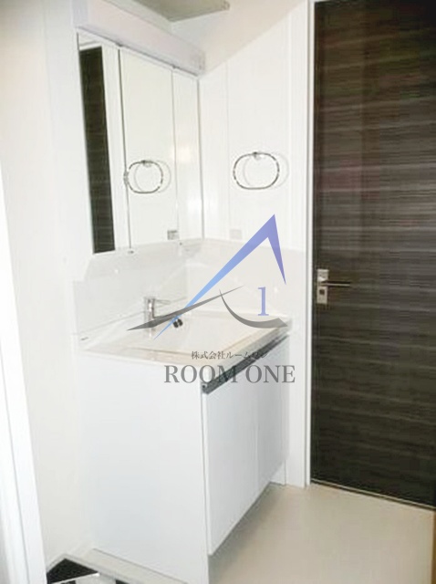 洗面設備　洗面台です。