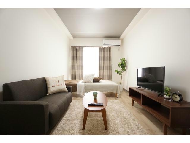 居室・リビング　わくどき家具家電付room