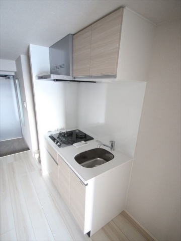 キッチン　システムキッチン2口コンロ付