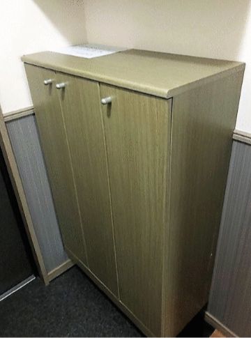 玄関　収納もある玄関です