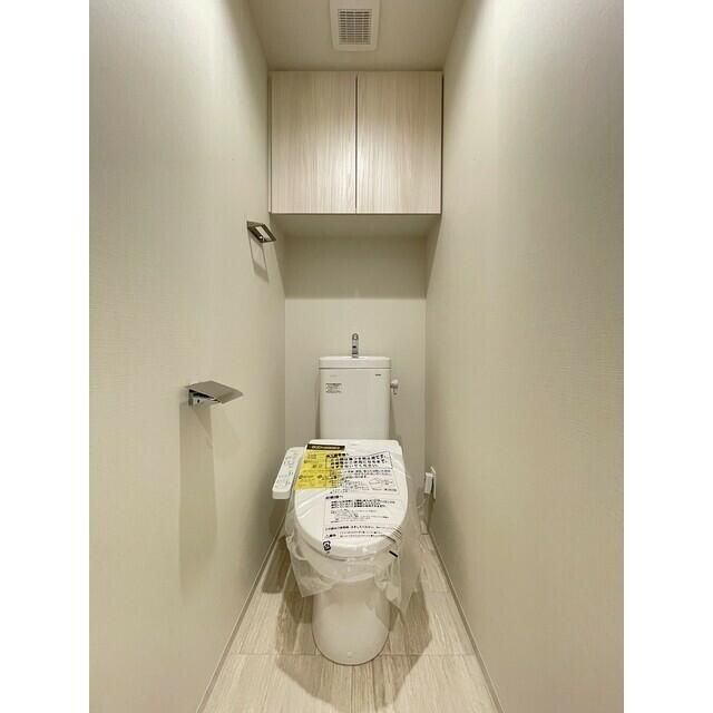 トイレ　ゆったりとした空間のトイレです