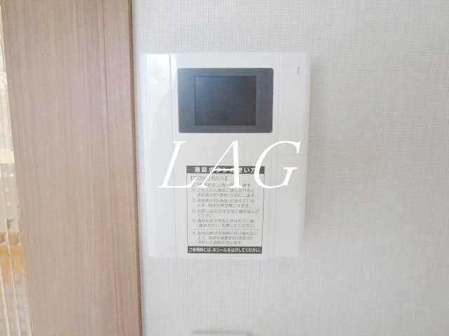 セキュリティ　モニター付きインターホンです。