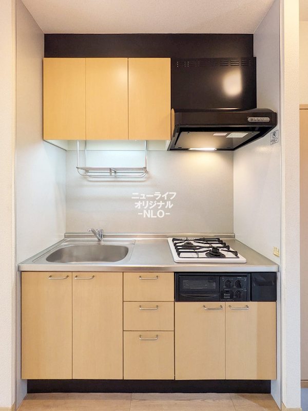 キッチン　2口コンロでお料理の幅も広がります☆