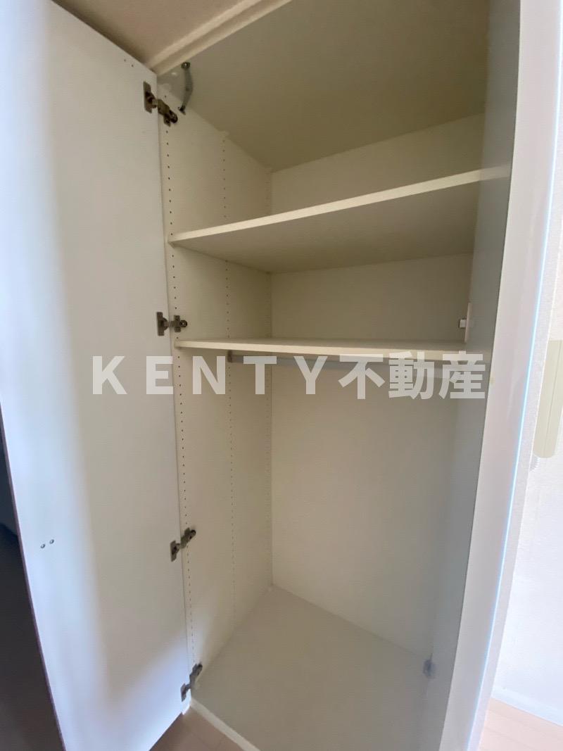 収納　収納のためのスペースです