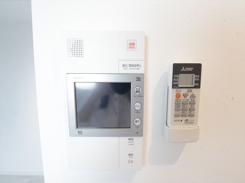 セキュリティ　ＴＶモニター付インターホン完備