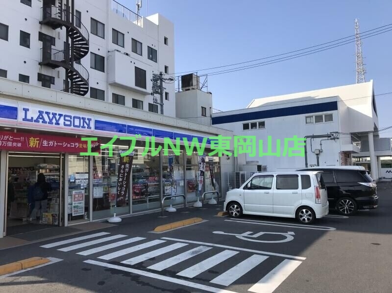 コンビニ　ローソン岡山西大寺中野店（コンビニ）まで477m