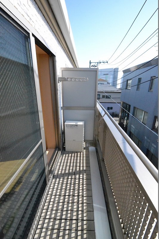 バルコニー　南向きに面したバルコニー☆※別部屋参考写真
