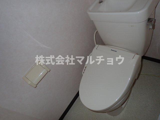トイレ　ゆったりとした空間のトイレです