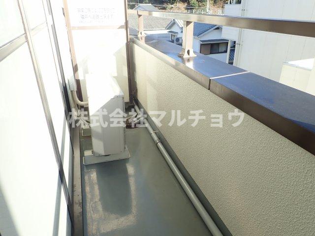 バルコニー　バルコニーがあります