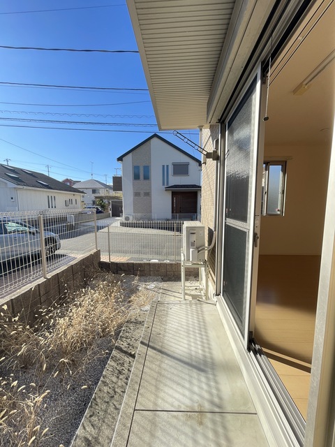 バルコニー　別部屋参考写真です
