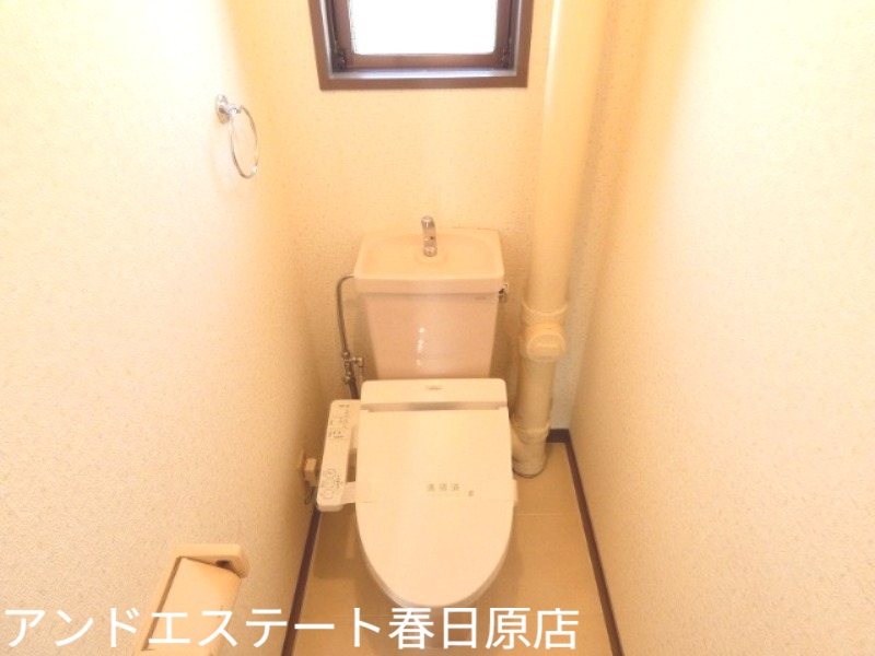 トイレ　快適温水洗浄便座付き