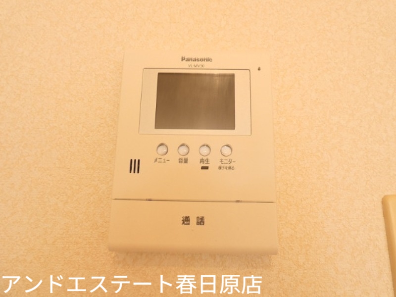 セキュリティ　訪問者を確認出来ます