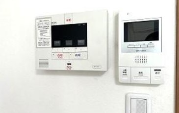 セキュリティ　モニター付インターホンです。