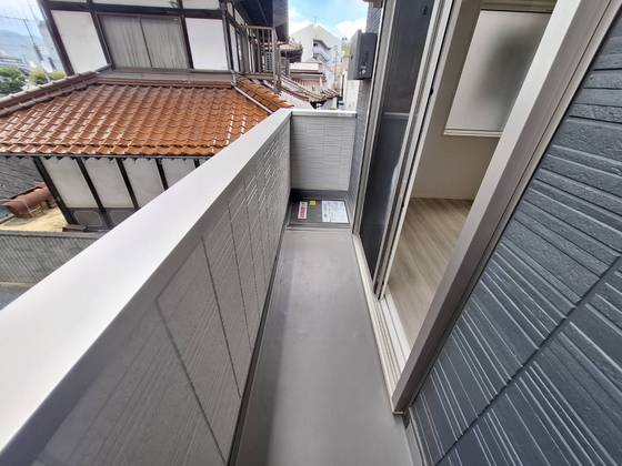 バルコニー　※別部屋の写真です