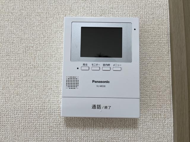 セキュリティ　カメラ付インターホン（イメージ）