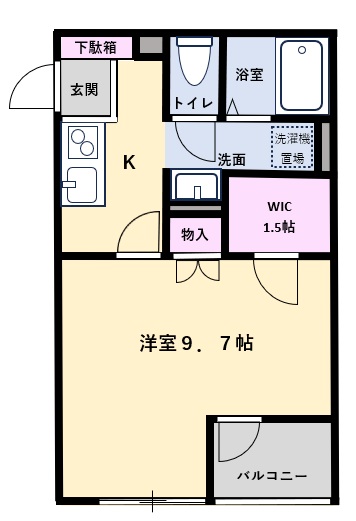 La confoleの間取り写真
