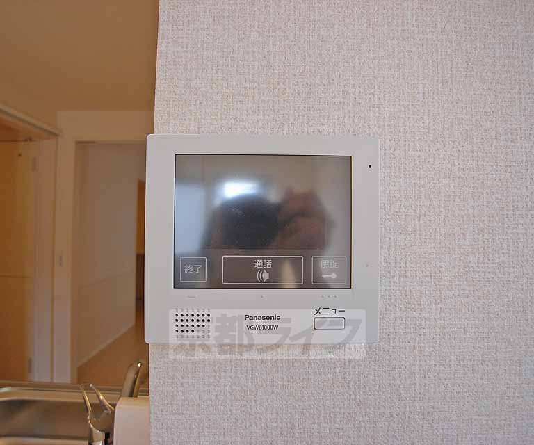 セキュリティ　テレビモニター付きです。
