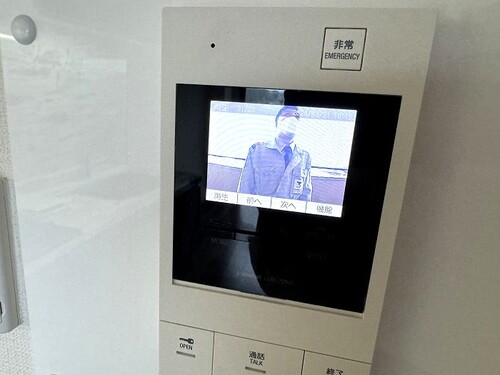 セキュリティ　カラーTVモニターインターホン